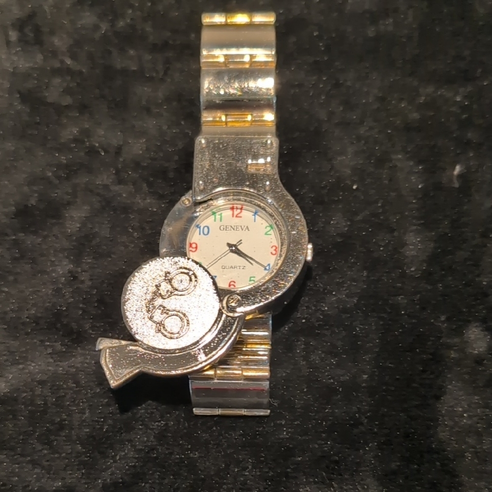Geneva Silver and Gold Smartwatch